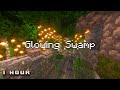 Minecraft 1 Hour Glowing Swamp 🪷 C418 Music for Study &amp; Sleep | CupSapling
