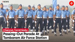 Passing Out Parade of IAF’s Technical Traders Underway At Tambaram Air Force Station, Chennai