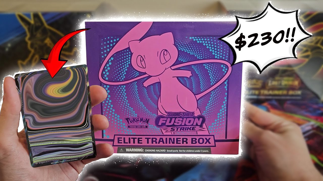 My Best ETB Opening! FUSION STRIKE Elite Trainer Box!