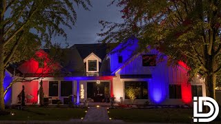 Elevate Your Outdoors with Color-Changing Landscape Lighting