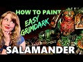 How to paint salamanders easy gimdark space marine sergeant