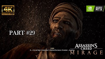 Assassin’s Creed Mirage Walkthrough Part 29 – Assassinate Fazil the Great Scholar | (No Commentary)