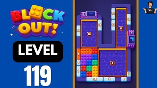 Details Block Out Color Sort Puzzle Level 119 Full Walkthrough Solution Guide