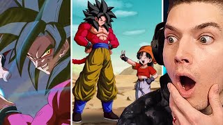 NEW Pan & SSJ4 Goku Super Attacks Reaction on Dokkan Battle!