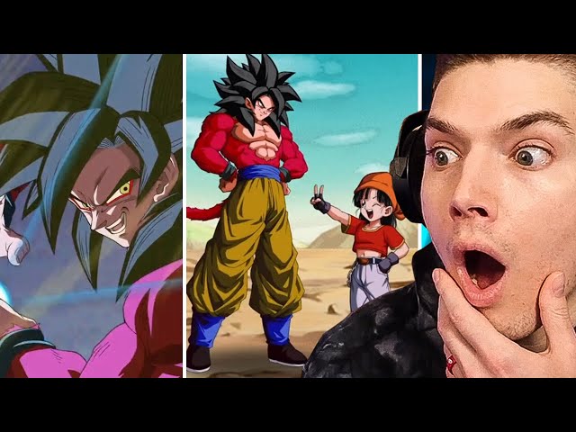 NEW Pan & SSJ4 Goku Super Attacks Reaction on Dokkan Battle! 