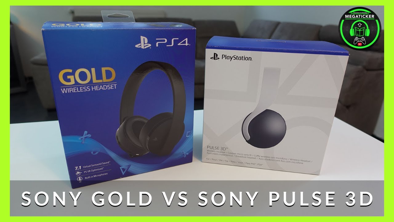 Comparativa : Sony Pulse 3D VS Sony Gold - Vale la spesa passare alle cuffie  Next Gen ? [ITA] 