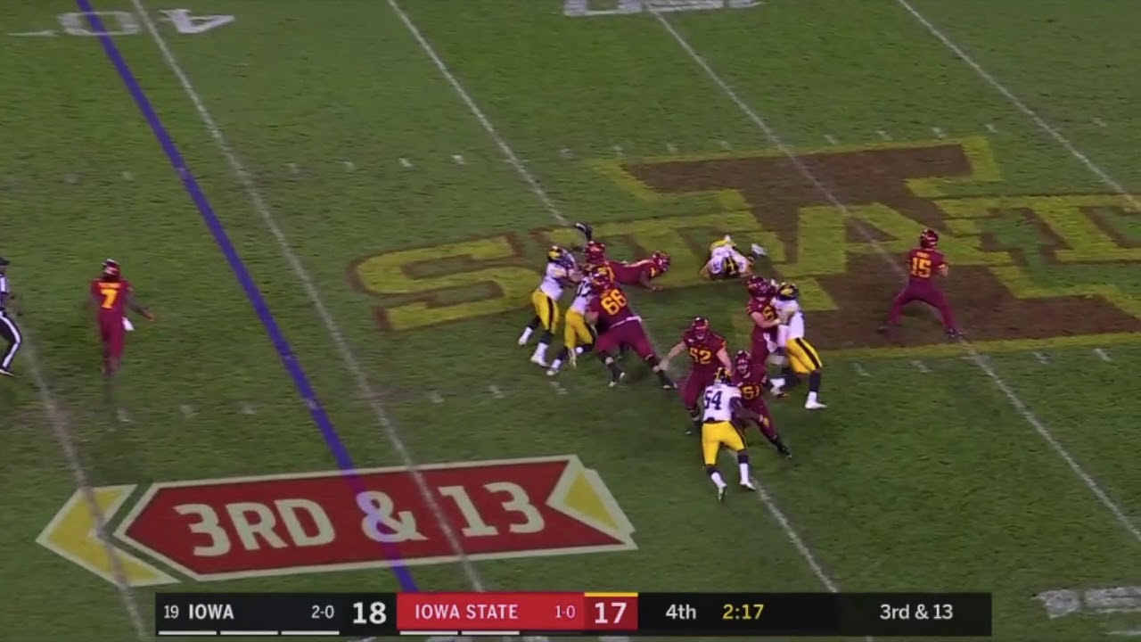 4Q — D.J. Johnson pass breakup