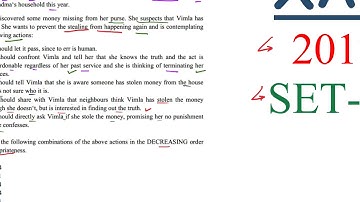 Xavier Aptitude Test ( XAT )  2017 SET A 2 SEC B DECISION MAKING ABILITY COMPLETE SOLUTION