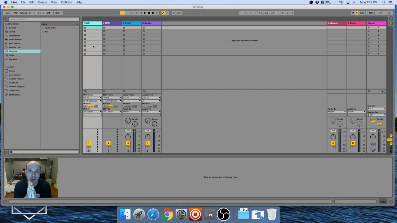 Saving Ableton Project to Dropbox