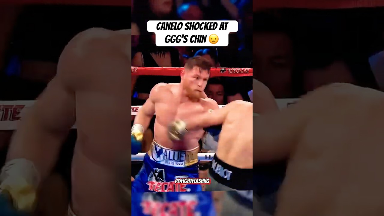 Canelo’s face when GGG EATS his punch 😂💥 