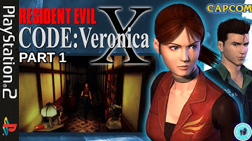 Resident Evil – Code X : Veronica (2000) HD Part 1 PLAYTHROUGH GAMEPLAY (NO COMMENTARY)
