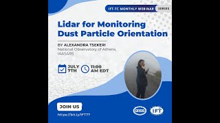 Lidar for Monitoring Dust Particle Orientation