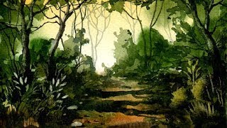 Woodland Watercolour Painting Demonstration