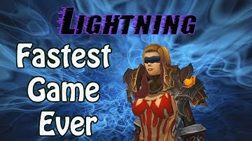Lightning - The fastest 3v3 game ever - WoW Lvl 90 Windwalker Monk PvP - 5.4.7