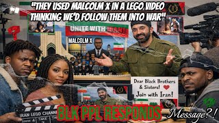 “Blk Americans Are NOT Falling For Iran’s LEGO  Video Propaganda— Here’s Why”