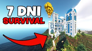 Daliśmy im 7 dni na survivalu. Oto co zbudowali | Minecraft Dragon-Craft.pl