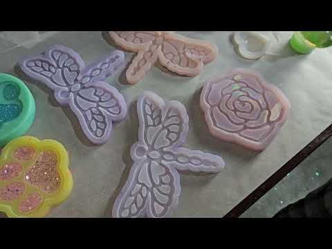 Resin dragonfly step by step using LET'S RESIN epoxy