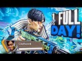 I Played CRYPTO For an ENTIRE Day, This is How It WENT! (Apex Legends)