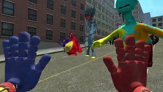 I Made Poppy Playtime Monsters Fly Off a Ramp! | Garry’s Mod