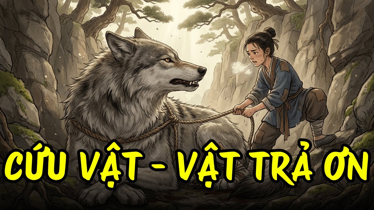 CỨU VẬT, VẬT TRẢ ƠN - Cô Gái Nông Dân Cứu Được SÓI VƯƠNG nhận được PHÚC LỘC Trời Ban