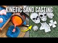 Can You Cast Molten Metal In KINETIC Sand? Play Sand Testing