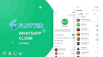 WhatsApp-kloon in Flutter | Account aanmaken en uitloggen | Flutter Firebase-authenticatiehandlei...