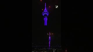 New Zealand begins New Year Celebration with mesmerising lightning and fireworks