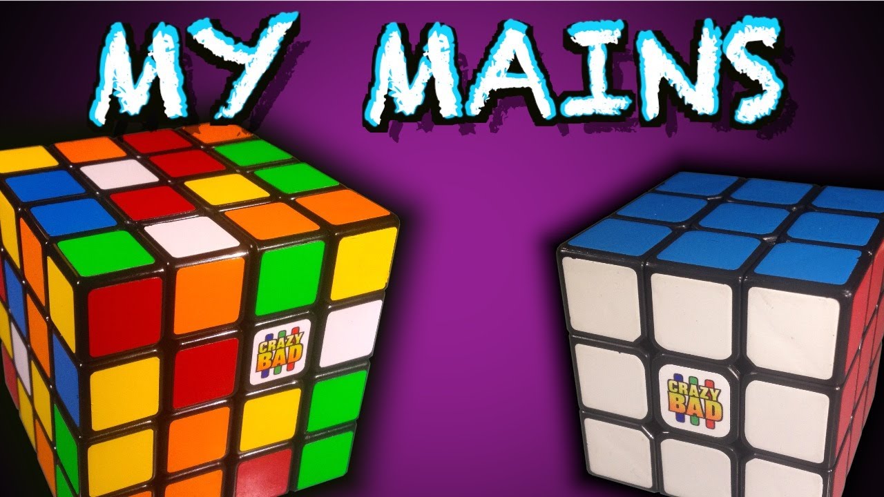 What My Main Speedcubes Are