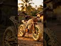 Superbike Made from Palm Leaves | Mini Wooden Toys | Handcrafted Art #Shorts #Crafting #WoodenArt