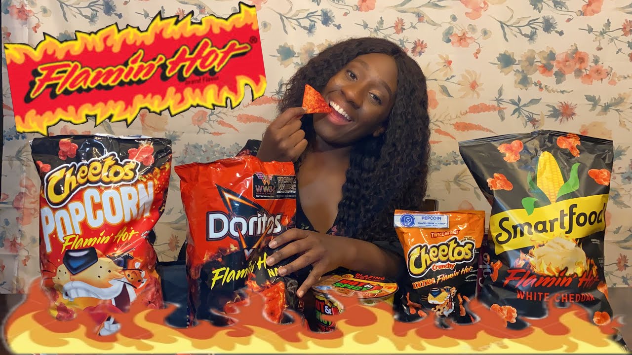 FLAMIN HOT CHIP CHALLENGE I CAN T FEEL MY TONGUE YouTube