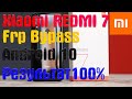 XIAOMI REDMI 7 | Frp Bypass/Google Account Unlock Android 10 Q | MIUI 11.0.1.0