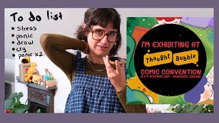 Thought Bubble 2024 COMIC-CON Vlog .1 // so many things to do and I’m running out of time!