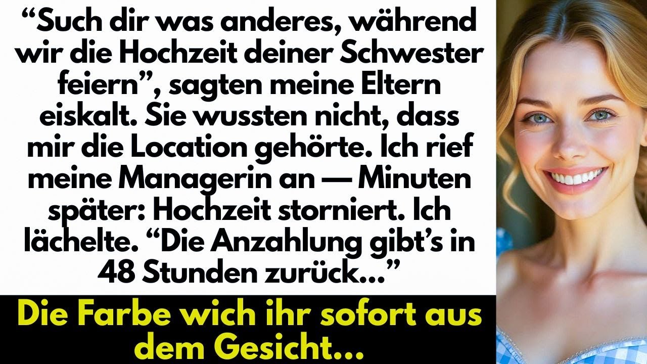 Meine Eltern Schlossen Mich Von Der Hochzeit Meiner Schwester Aus Und Schlugen Vor: 