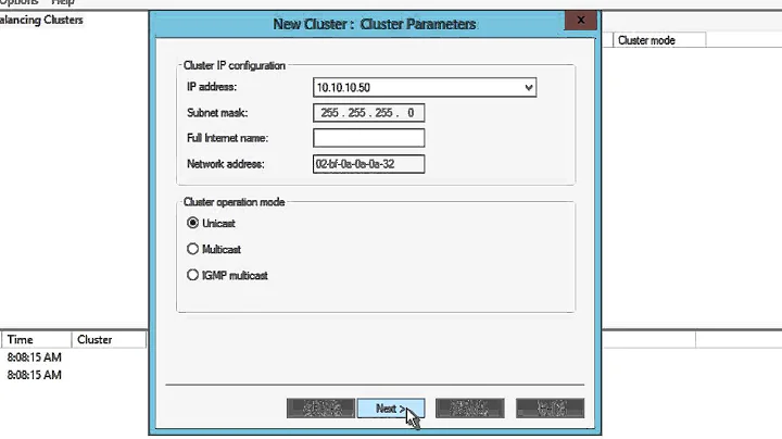 Windows Server 2012 - Network Load Balancing