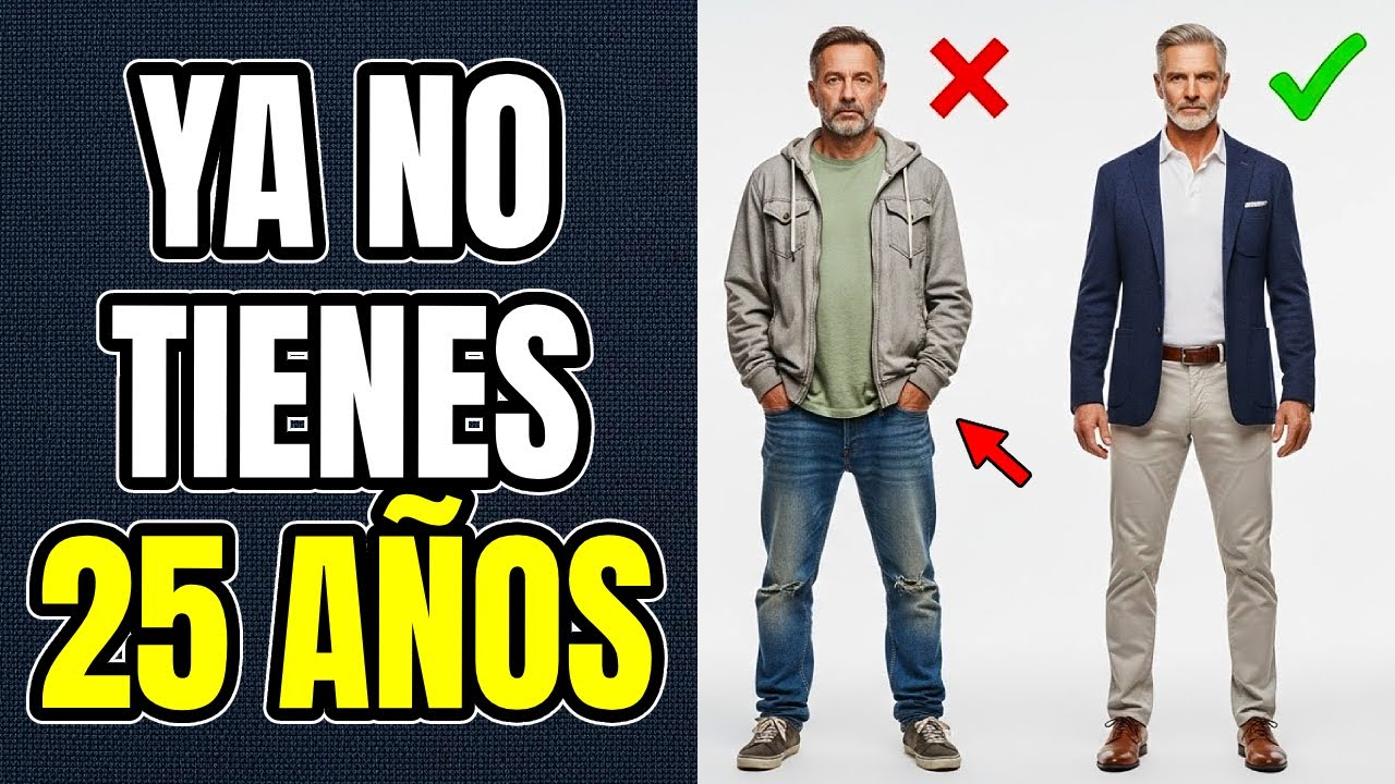 Ropa pasada de moda que hombres 40+ siguen insistiendo en usar (no funciona más)