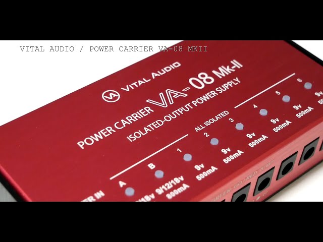【Unboxing】Vital Audio Power Carrier VA08 MK2 -Isolated Output Power Supply