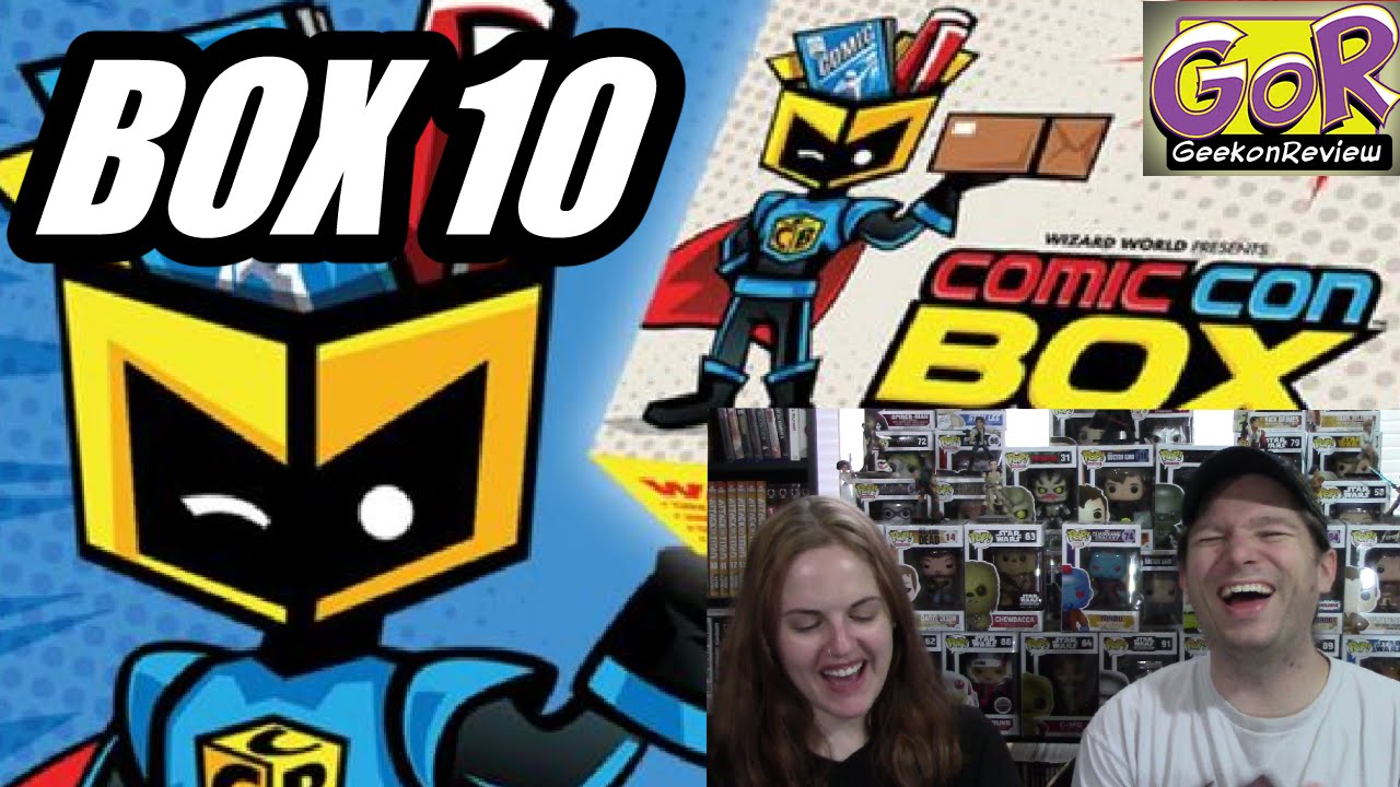 UNBOXING || Comic Con Box Box 10 || Mercenaries - YouTube