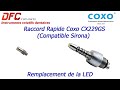  Remplacement de la LED pour le raccord rapide Coxo compatible Sirona