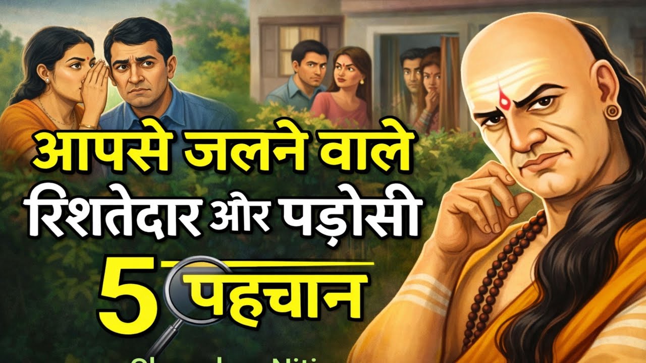 चाणक्य नीति: पड़ोसी और रिश्तेदार कभी अपने नहीं होते || Chanakya Niti Motivation | Chanakya Niti