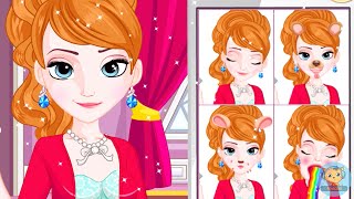 Frozen Elsa's Snapchat - game video for kids and girls - 4jvideo screenshot 1