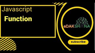 JavaScript functions. Part-1