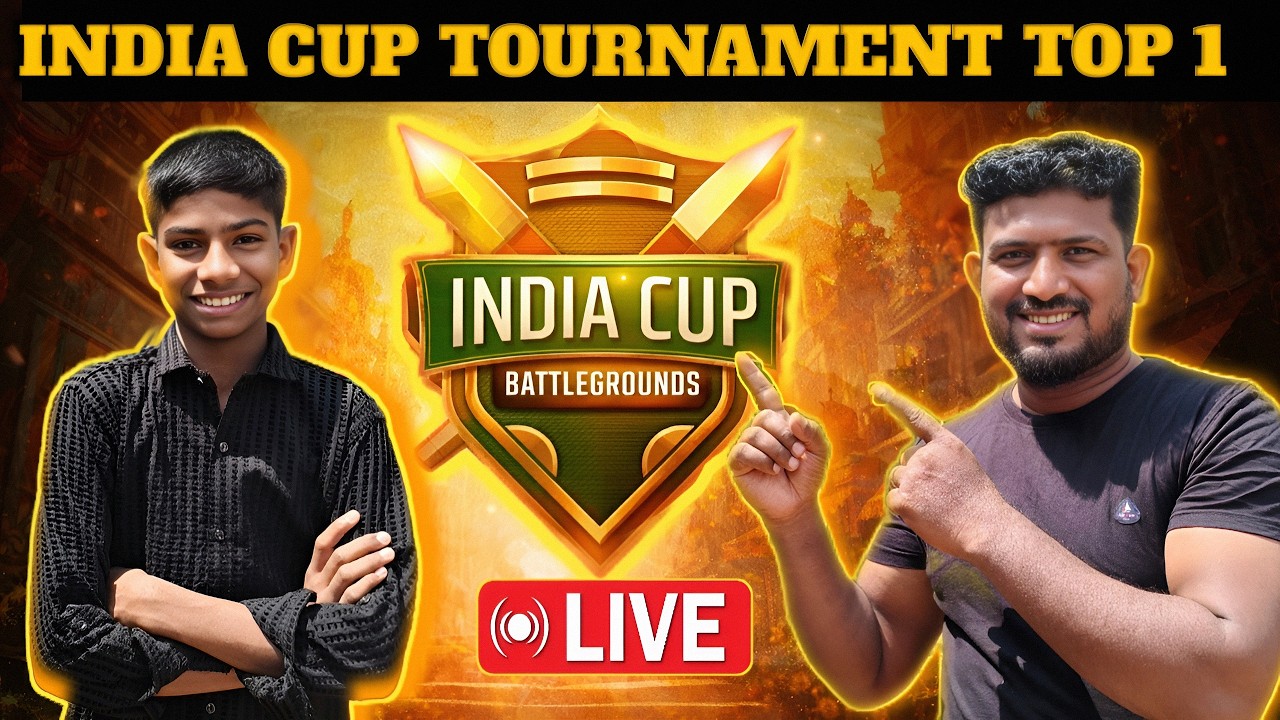 TOP 1 INDIA CUPLIVE TODAY | PRO PLAYERS BATTLEGROUNDS |LIVE  NOW (Portrait)