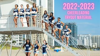 2022-2023 Cheerleading Tryout Material For Keiser University