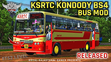 download KSRTC KONDODY BS4 Bus Mod For Bussid | Bussid V3.7.1 | Royal Rajasthani Gamer