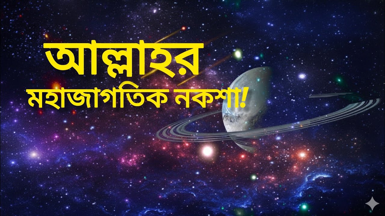 আল্লাহর মহাজাগতিক নকশা | কলম, আরশ ও ফেরেশতাদের সৃষ্টি | ইসলাম ও বিজ্ঞানের গোপন রহস্য! 