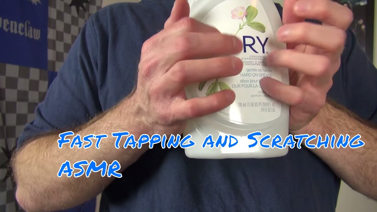 Fast and Aggressive ASMR Tapping and Scratching