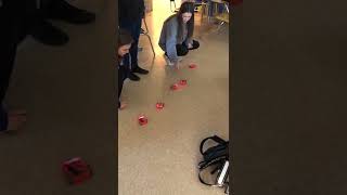 Edison Robots doing the "Mexican Wave" project - ECS 2022 BCHS