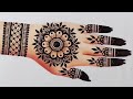 Pakistani bridal mehandi design  latest mehandi design for bridal  front hand henna design at home