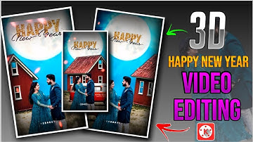 happy new year 2022 status video kaise banaye | happy new year video editing 2022 | new year status