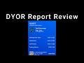 Dyor report review  nunet